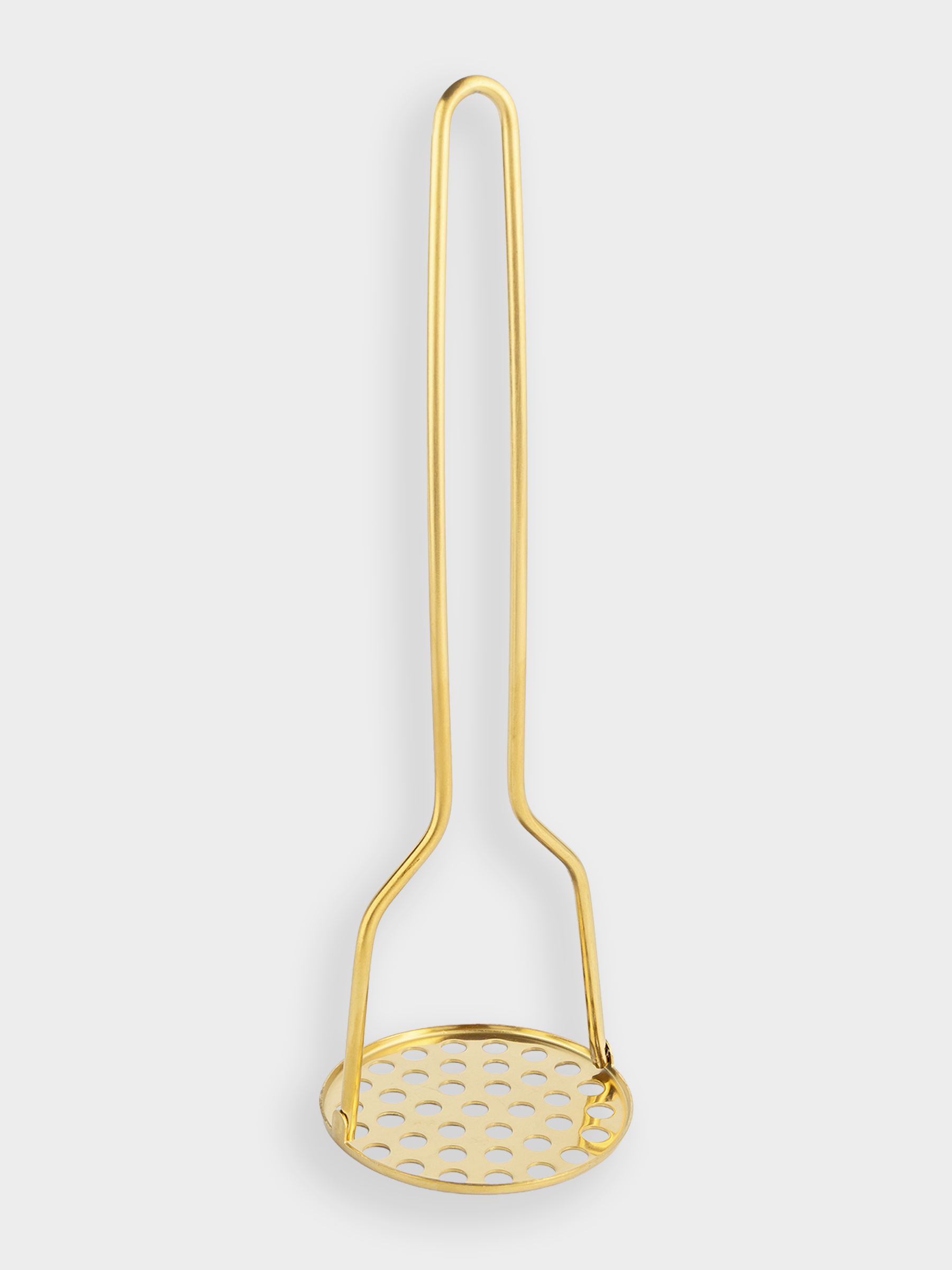 Puree press, 28 cm, steel, golden, Device gold, image-3