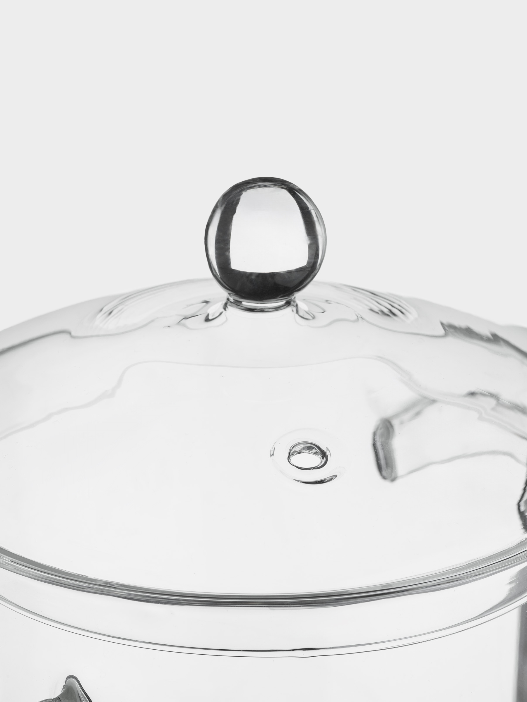 Pot, 2,5 l, with lid, glass B, Clear, image-5