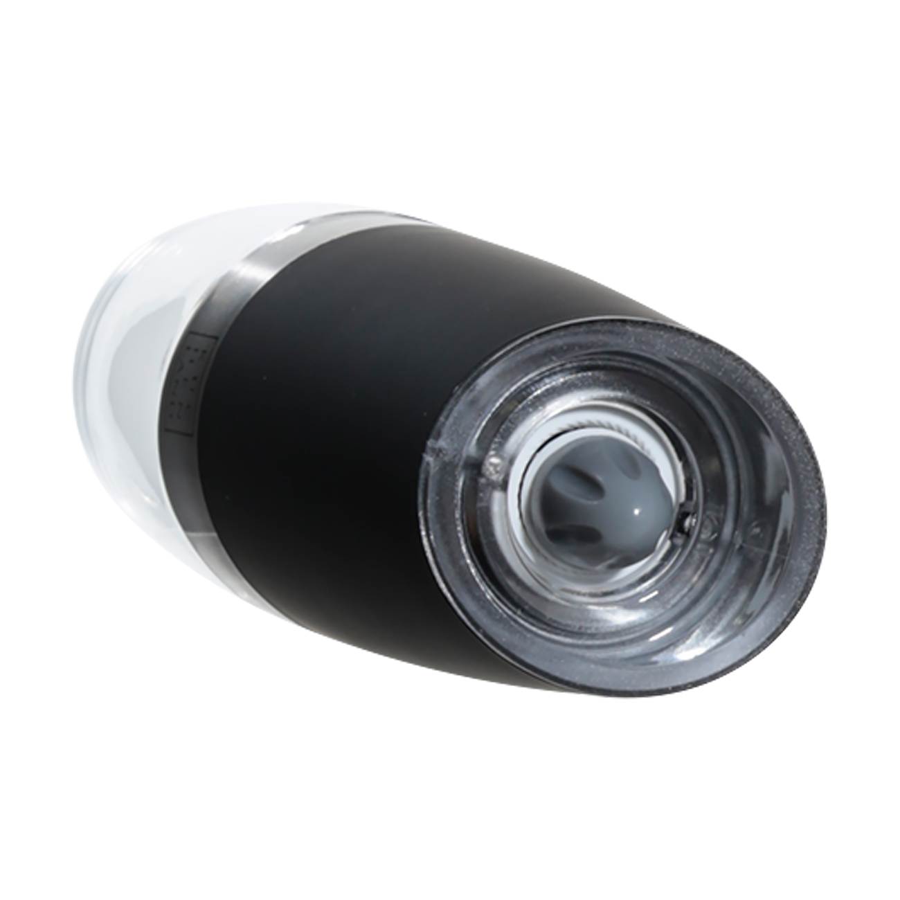 Spice mill, 20 cm, 2 pcs, Gravity, Plastic / Acrylic, LED W, Black / White, Spicy, image-5