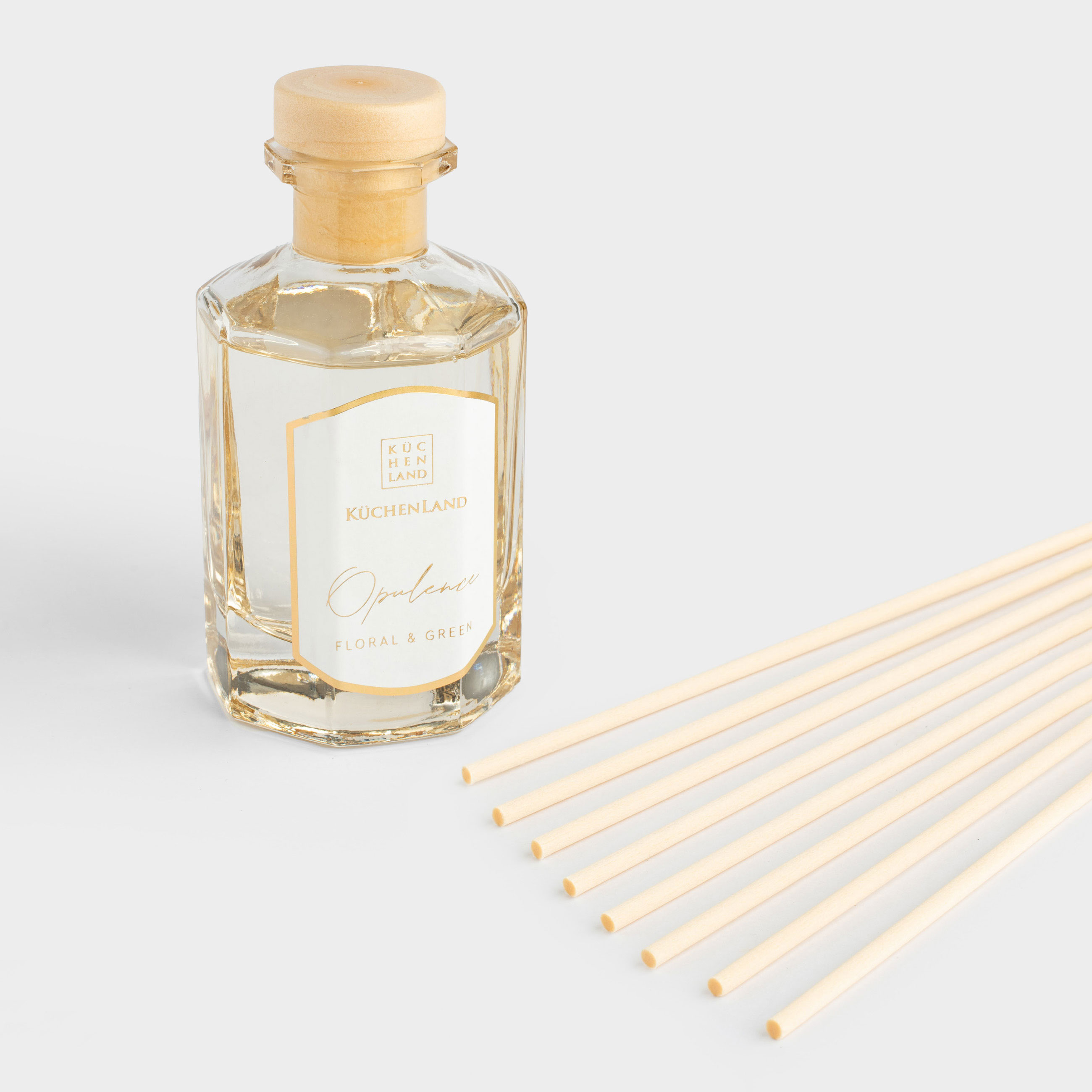 Aroma diffuser, 100 ml, Orange, Floral&Green, Opulence
