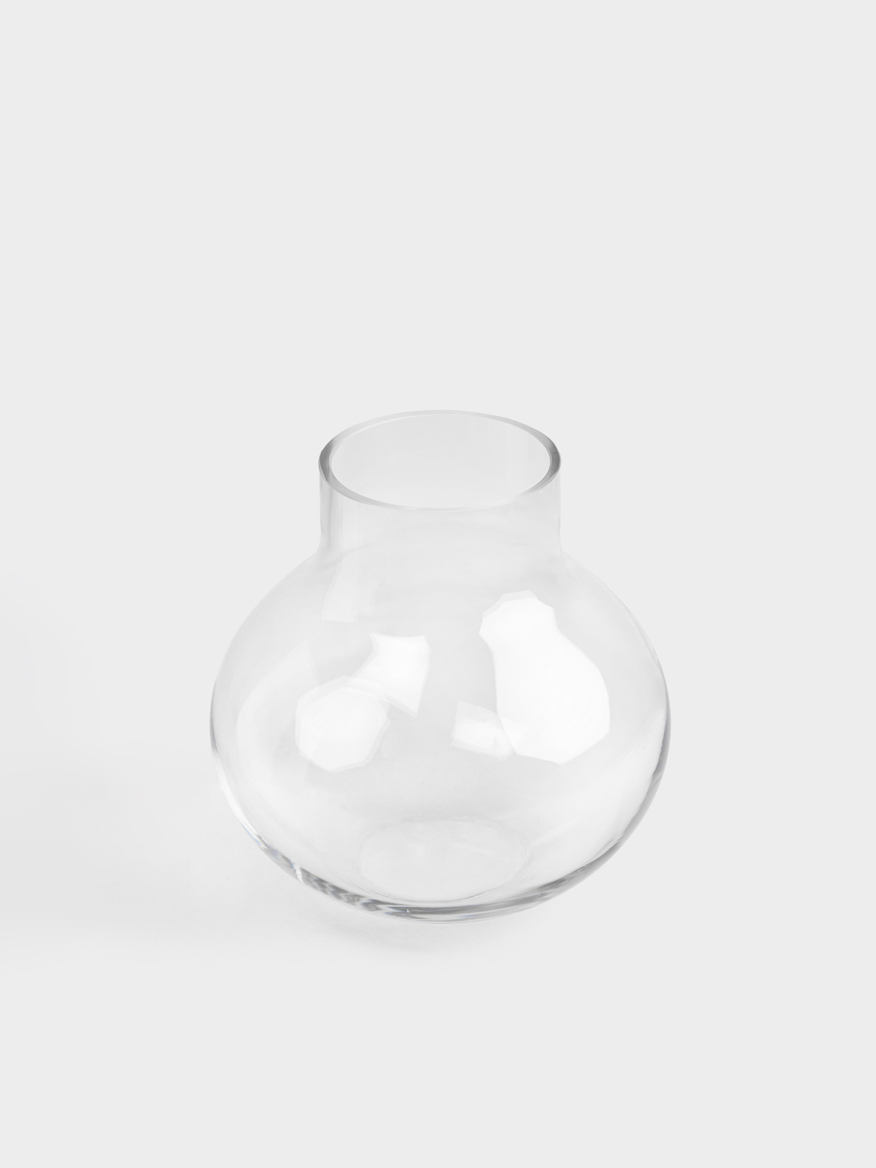 Flower vase, 25 cm, glass, Flask, Flask, image-1