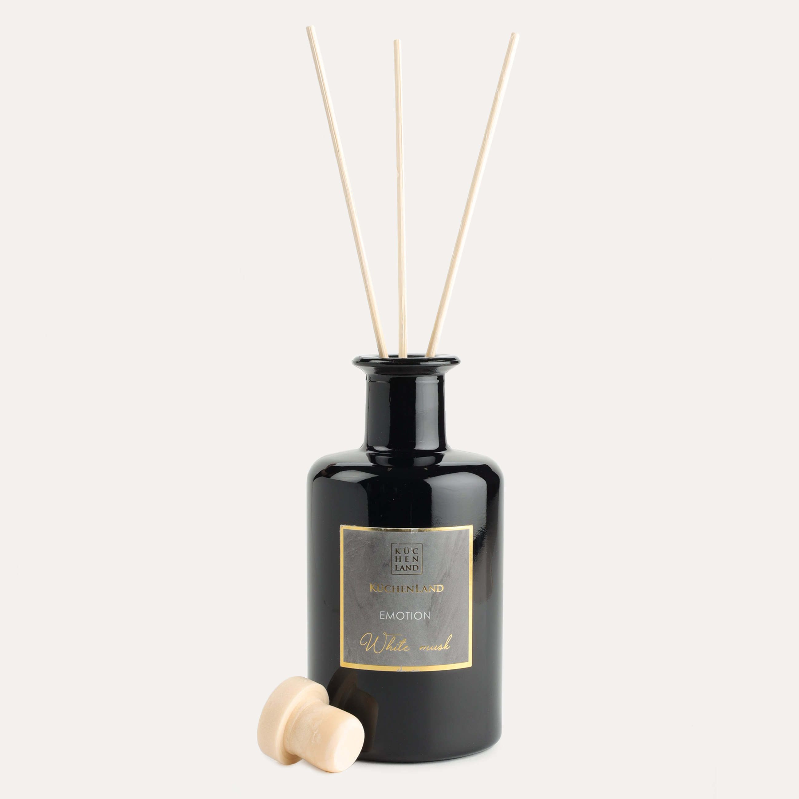 Aroma diffuser, 230 ml, grey, White Musk, Emotion