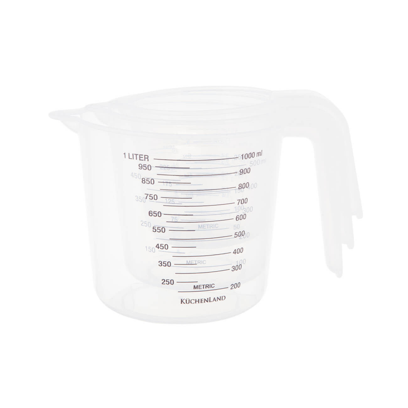Set of measuring containers, 3 pcs, plastic, Bakery, image-0