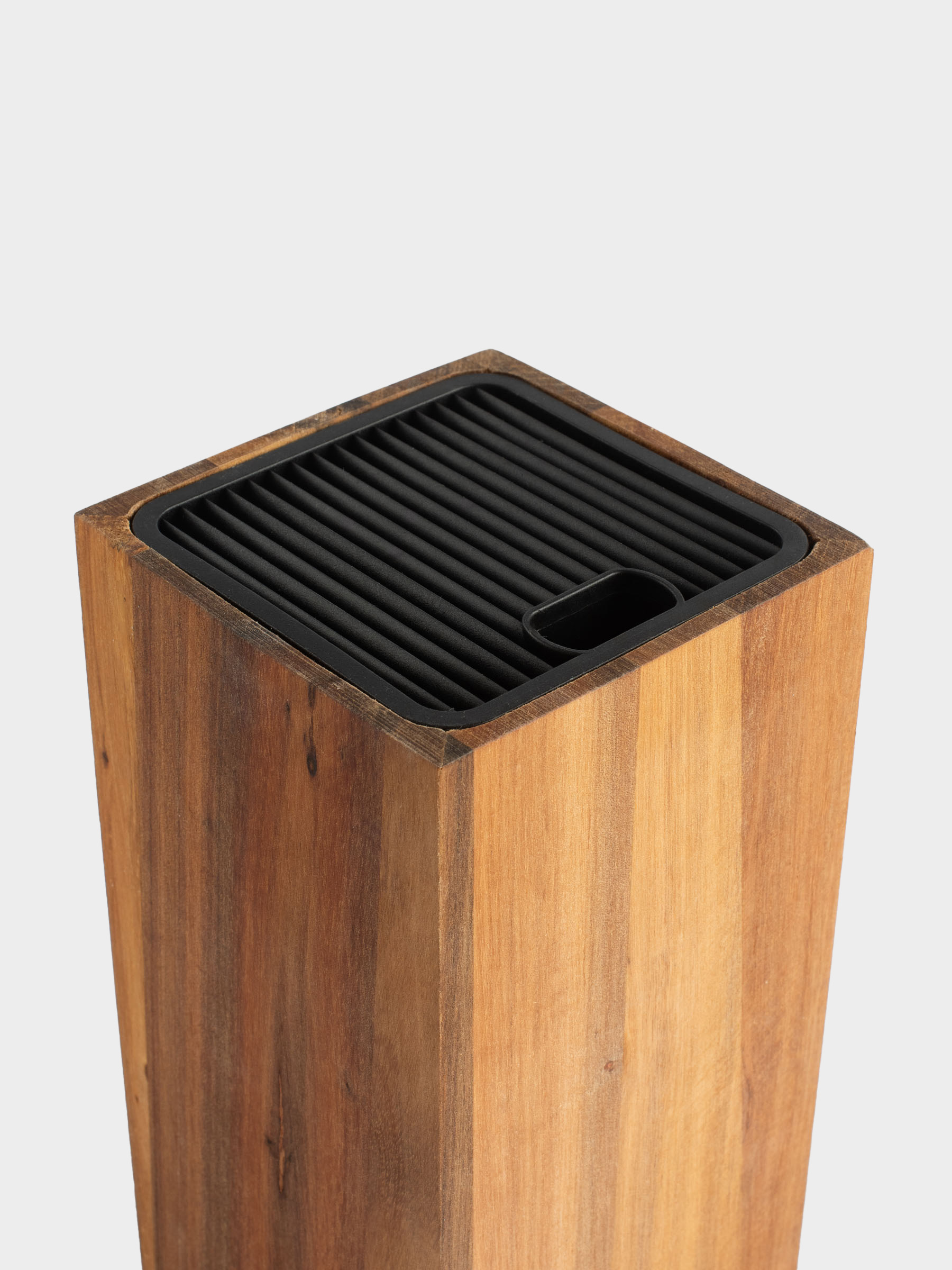 Knife stand, 23 cm, universal, wood / plastic, Noble tree, image-5
