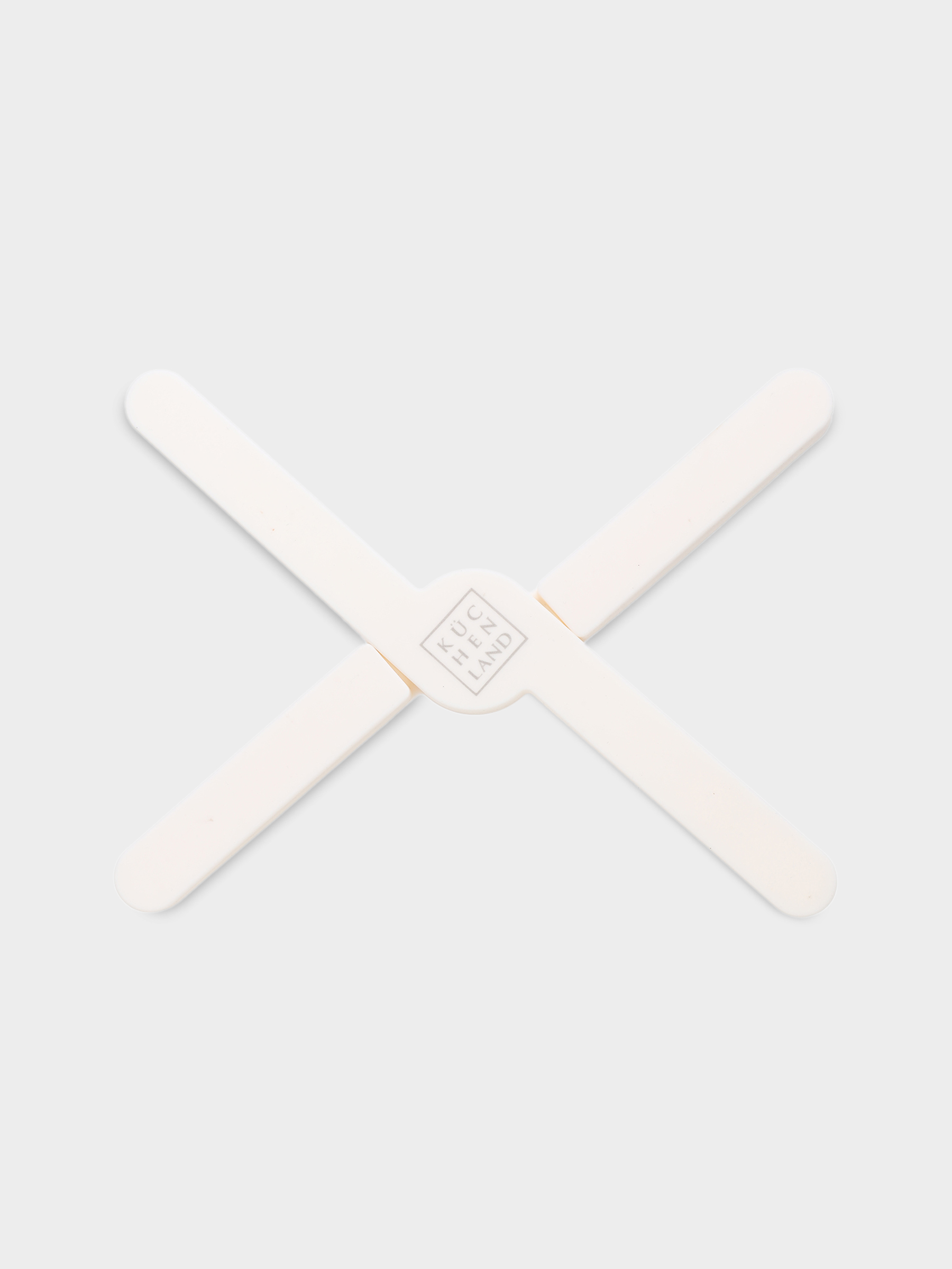 Hot plate, 21 cm, folding, silicone, Milk, Soft kitchen, image-1
