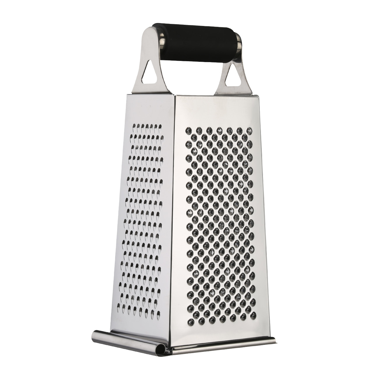 Grater, 24 cm, four-sided, black, Kitchen tools, image-3