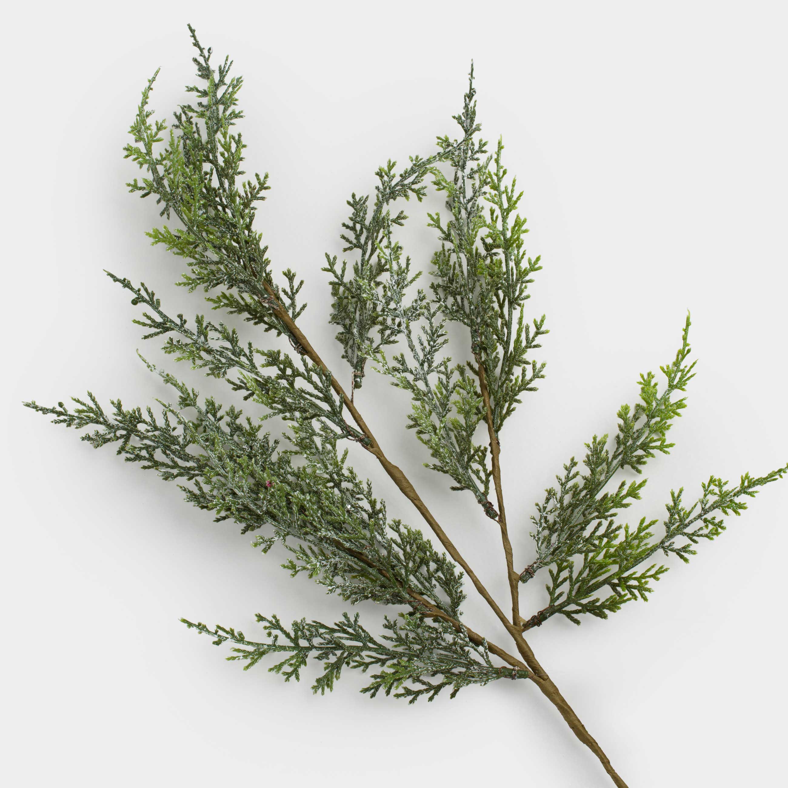Decorative branch, 85 cm, polyethylene, Conifer decor, image-1