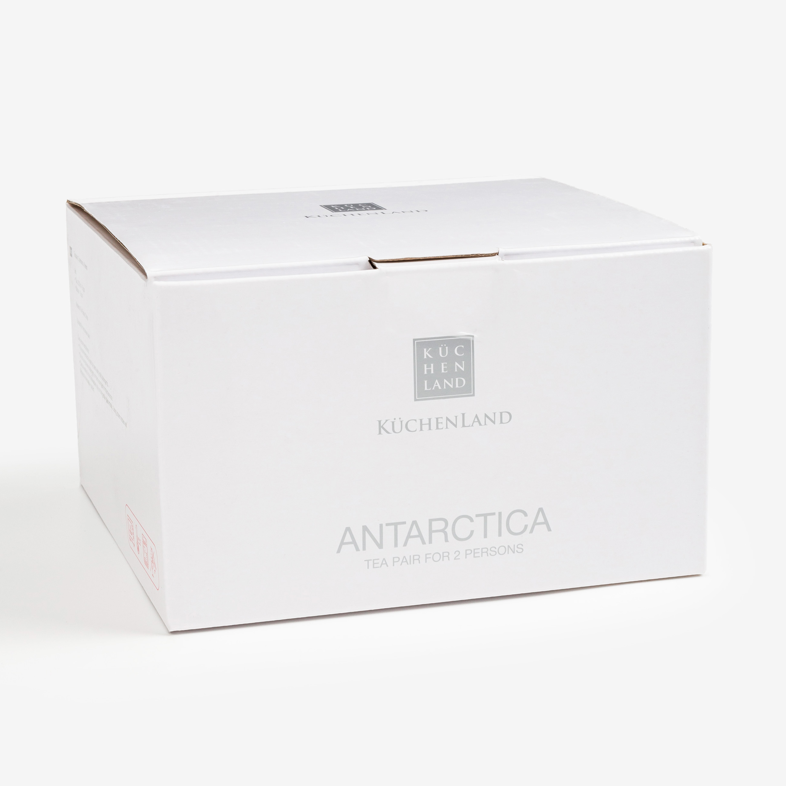 Tea pair, 2 pers, 4 pr, 250 ml, porcelain F, Antarctica
