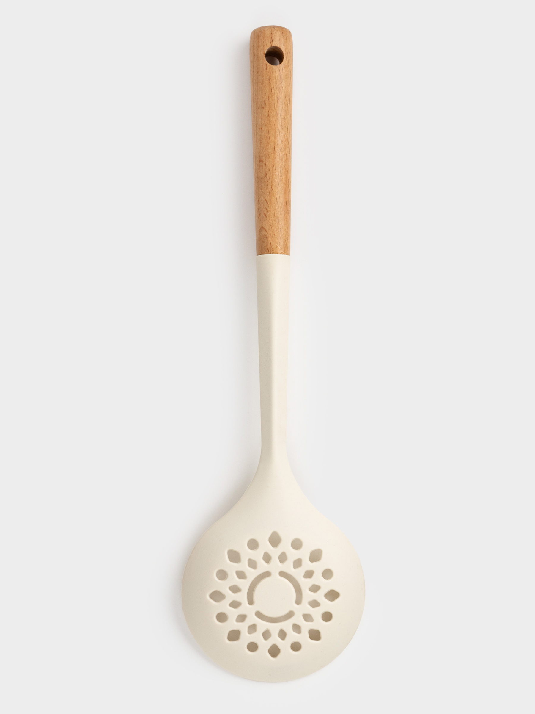 Skimmer, 32 cm, silicone/wood, milky, Legerity, image-1