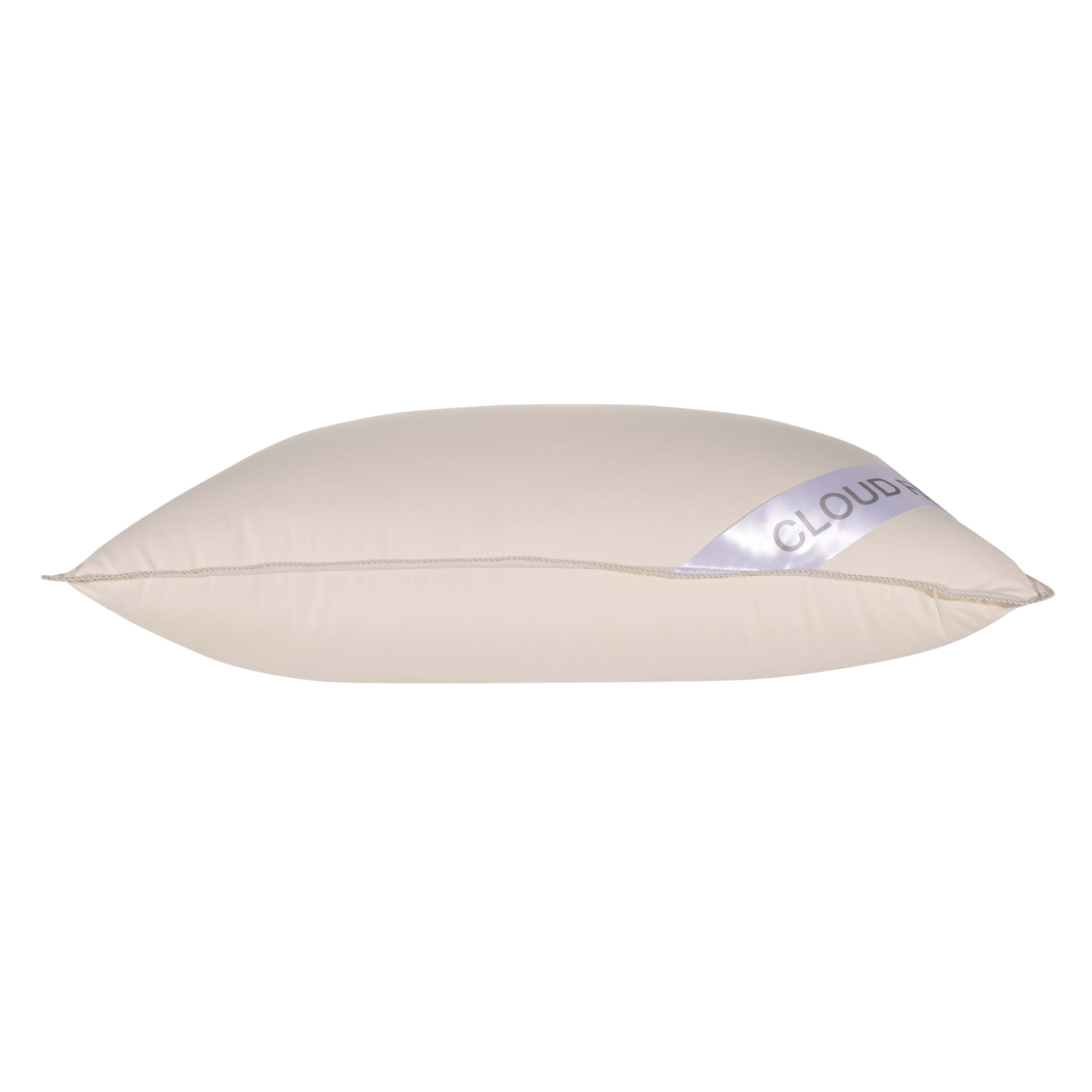 Pillow, 50x70 cm, dacron / microfiber, milk, Cloud fiber, image-3