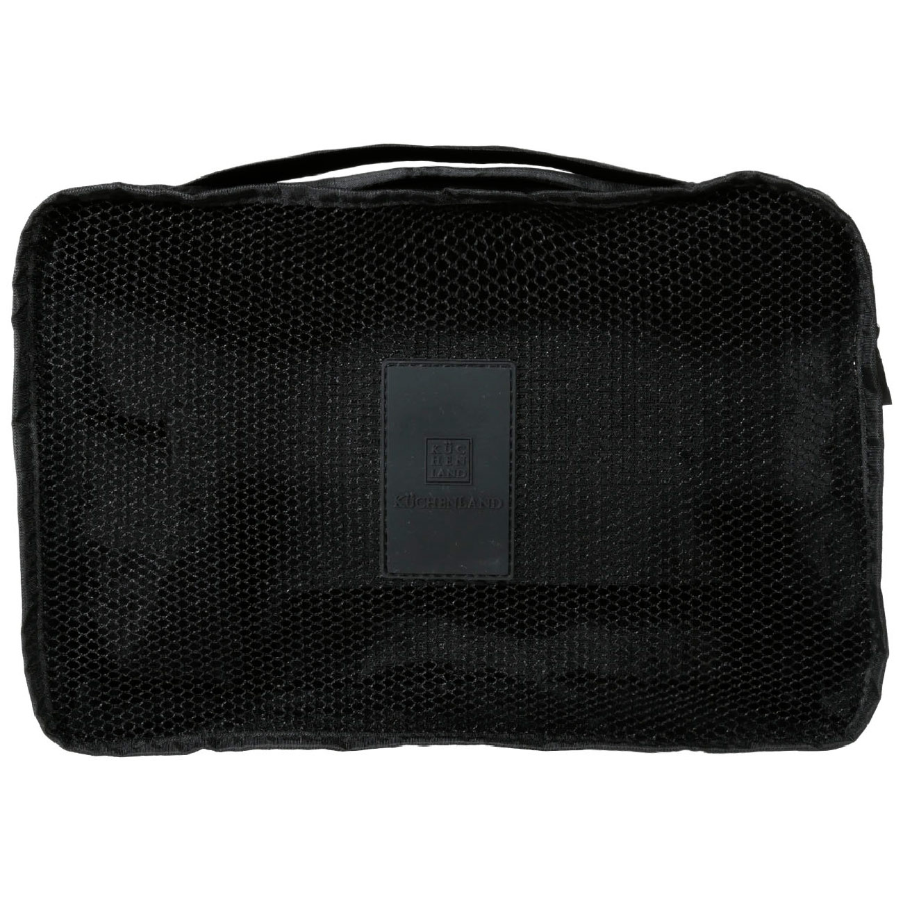 Travel Organizer Set, 3 pcs, Polyester, Black, Easy Travel