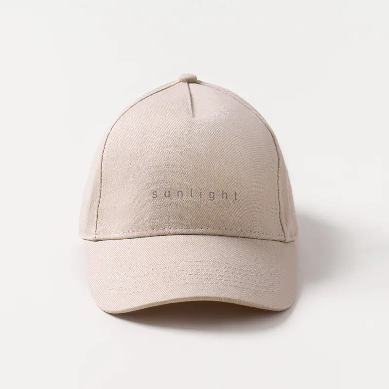 Baseball cap, 58 cm, single size, cotton, Beige, Sunlight, Shore ,image-0