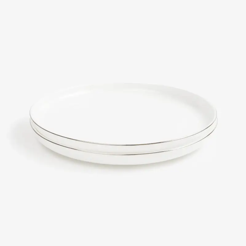 Dessert plate, 20 cm, 2 pieces, porcelain F, Antarctica