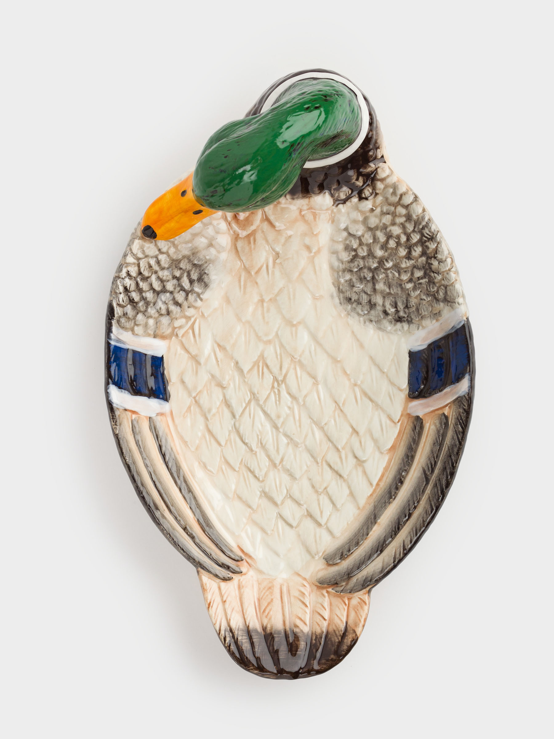 Dish, 30x19 cm, ceramic, Drake, Duck, image-3