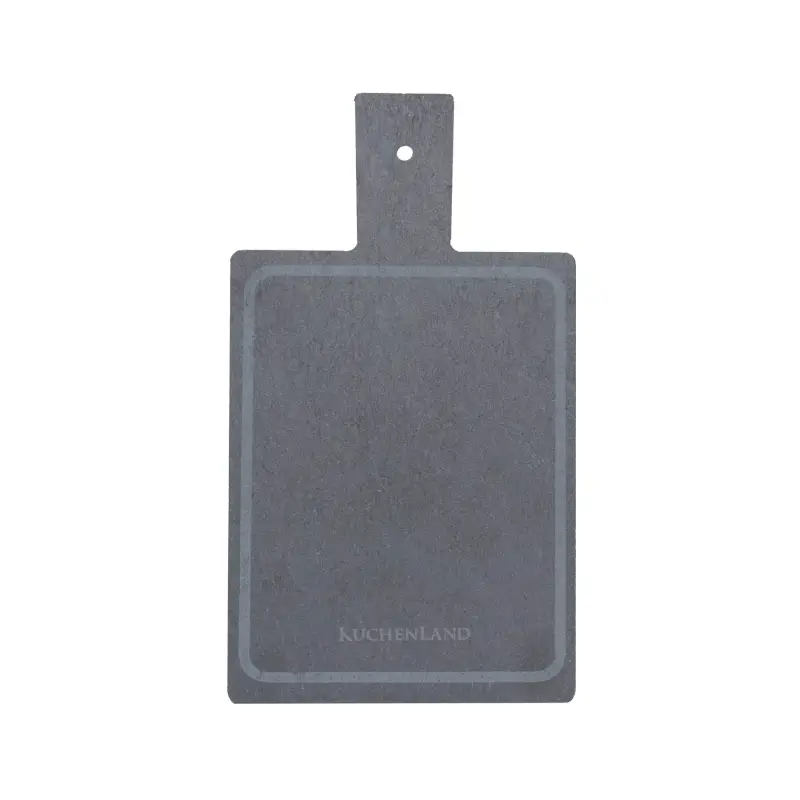 Hot plate, 19x11 cm, with handle, slate, rectangular, BBQ ,image-0