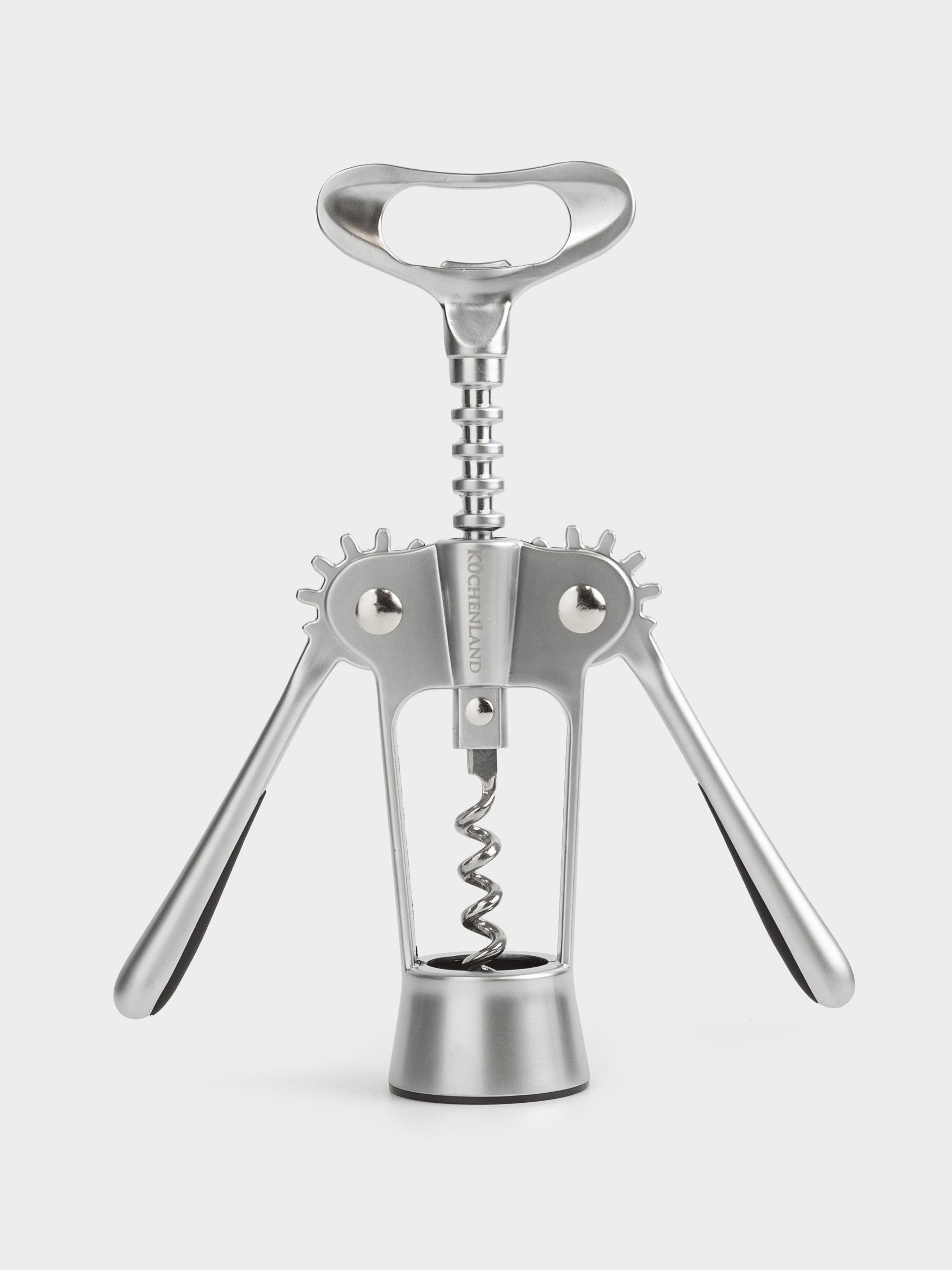 Lever corkscrew, 19 cm, metal / plastic, Start, image-0