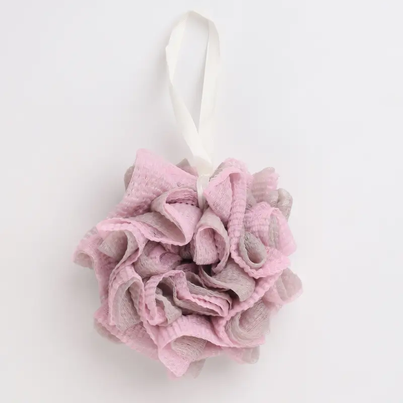 Body wash sponge, 13 cm, polyethylene, purple, Bow, Gentle spa, image-0