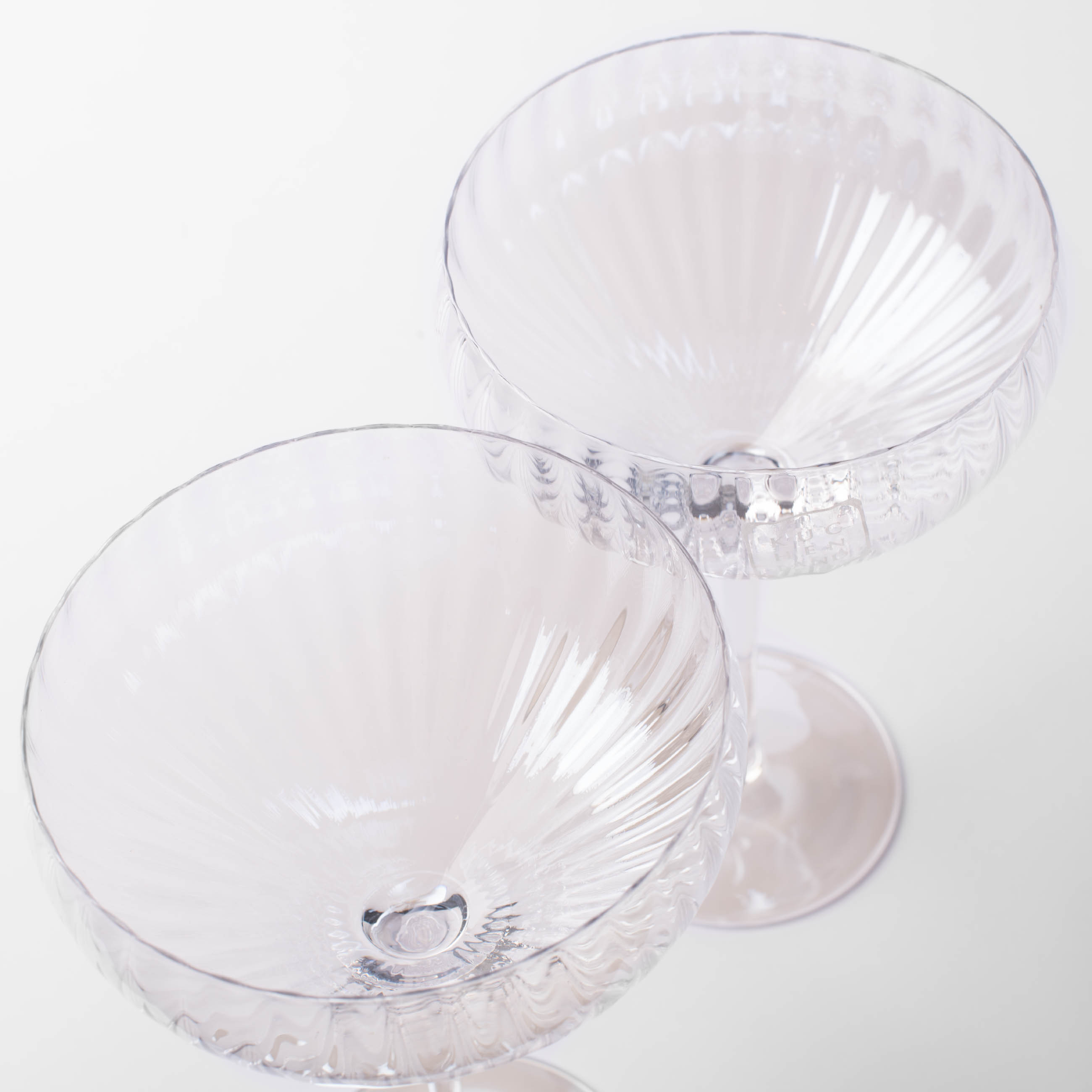 Drinking glass, 320 ml, 2 pcs, glass, mother-of-pearl, Lombardy polar, image-2