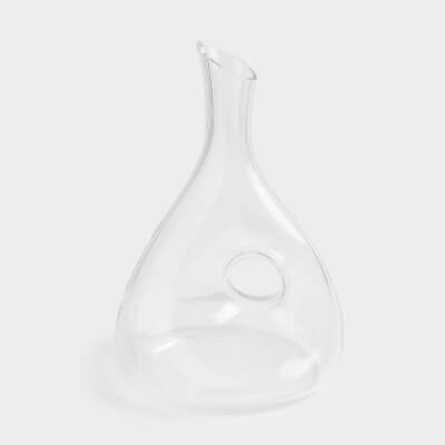 Decanter, 1.2 l, with handle, glass, Charm L ,image-0