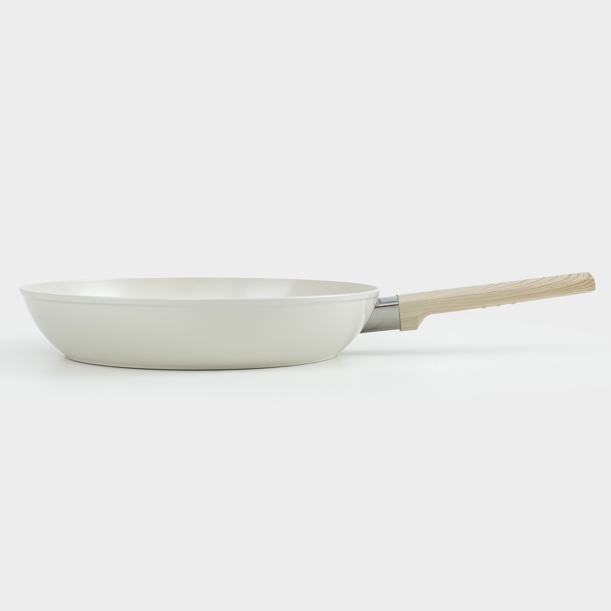 Frying pan, 28 cm, coated, aluminum, milk, Sentimentality