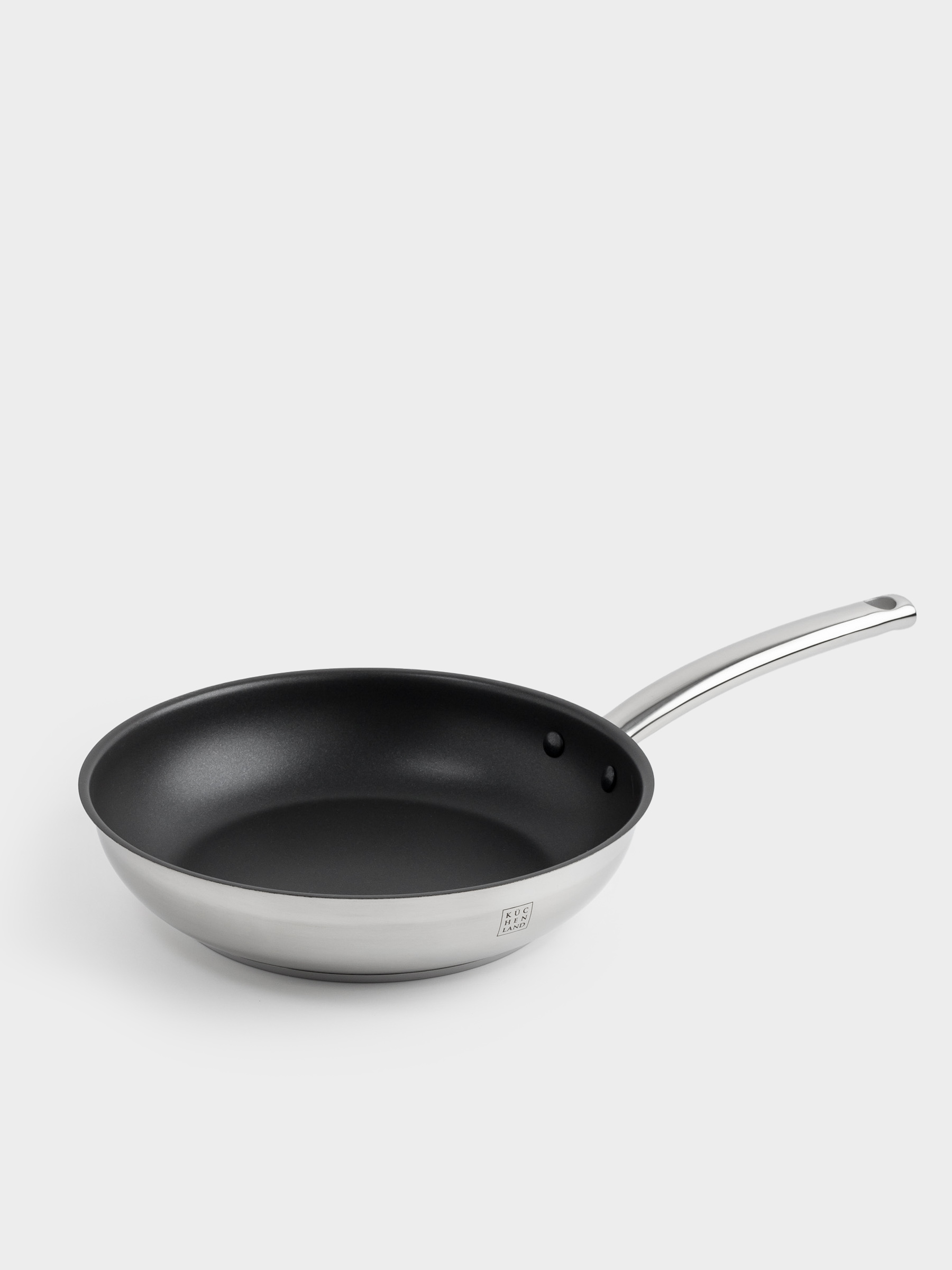 Frying pan, 24 cm, coated, steel, Silver Stone, image-0