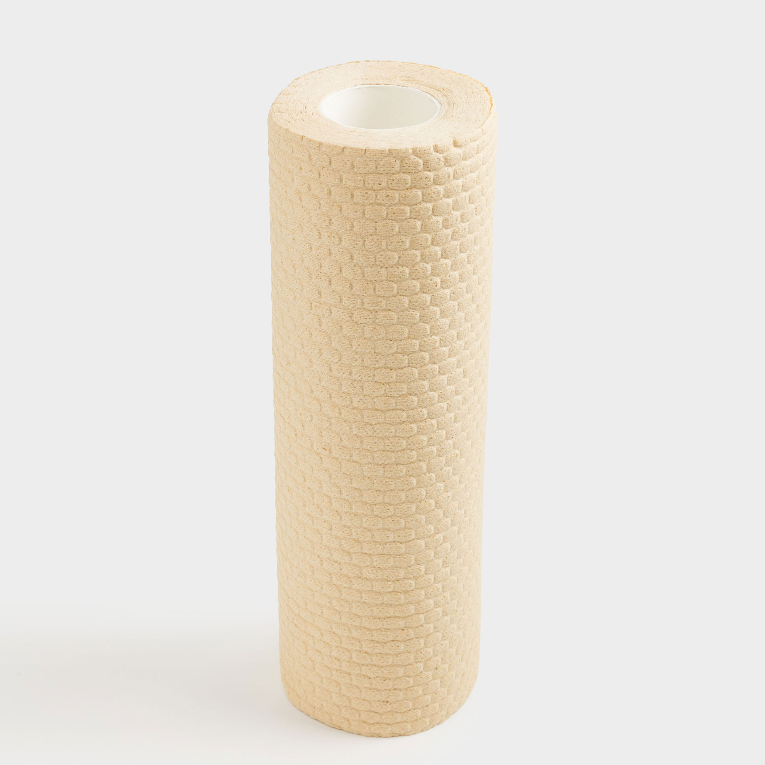 Rolled towels, 25x25 cm, 50 pcs, beige, Roll