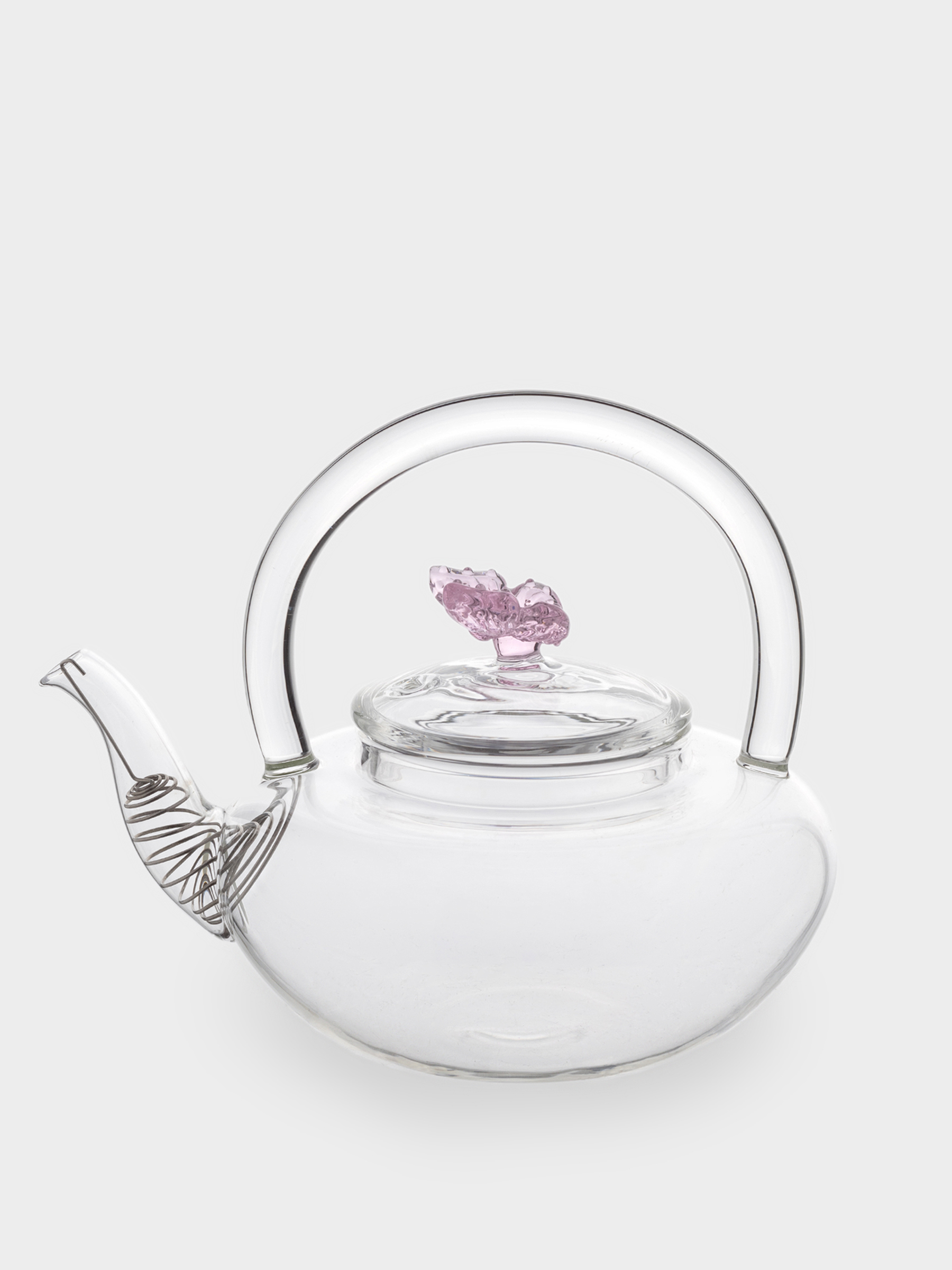 Teapot, 600 ml, glass B, Butterfly, Butterfly, image-0
