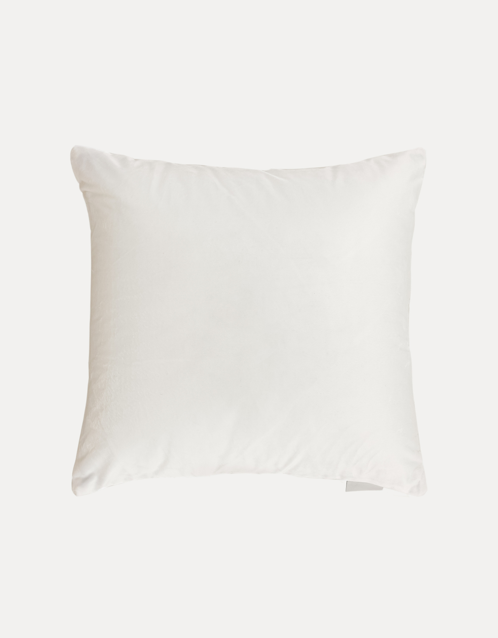 Decorative pillow, 45x45 cm, chenille / velvet, milk, Abstract, Chenill