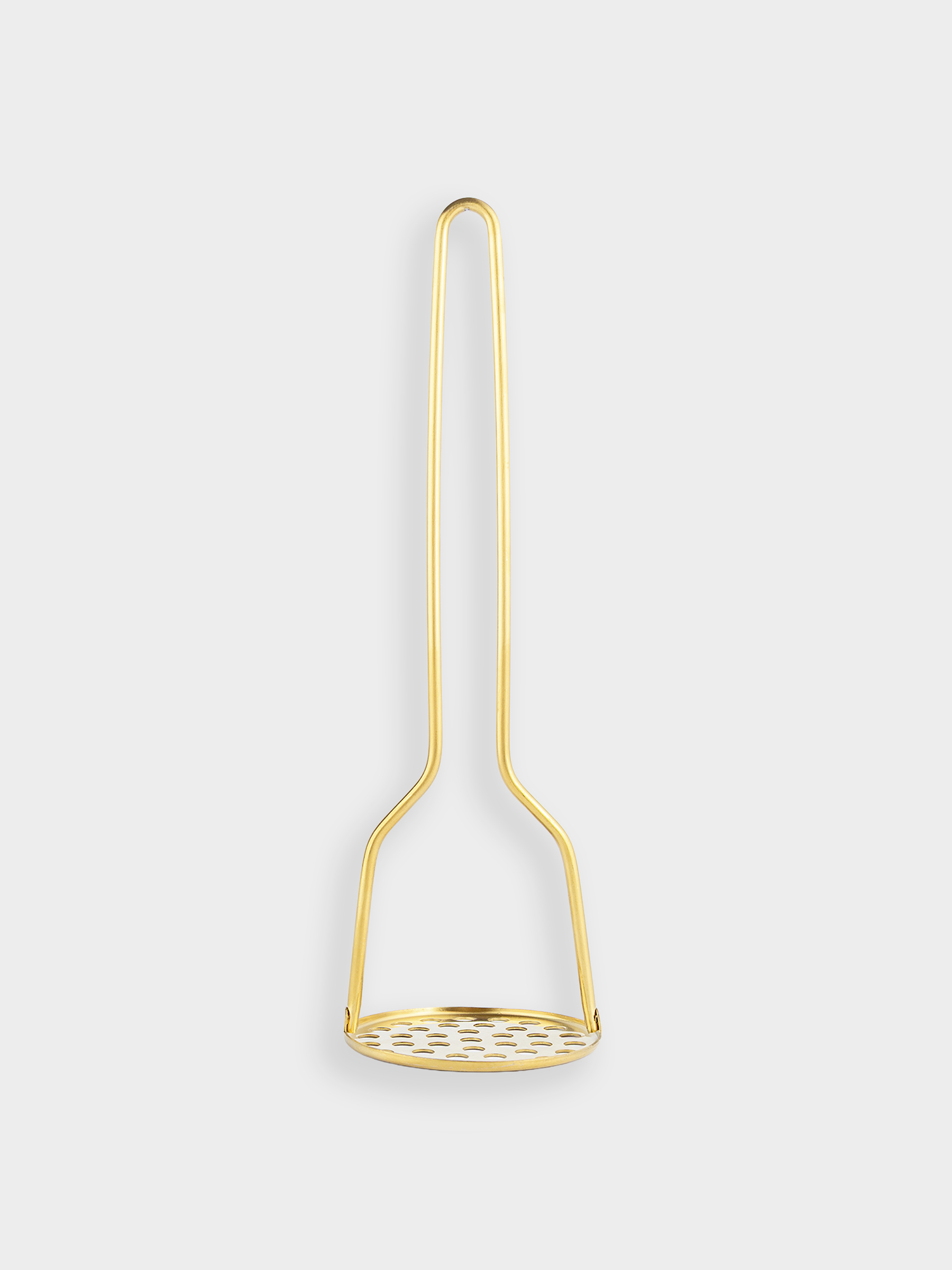 Puree press, 28 cm, steel, golden, Device gold, image-0