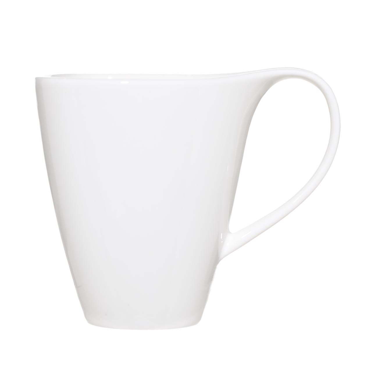 Mug, 350 ml, porcelain P, white, Synergy