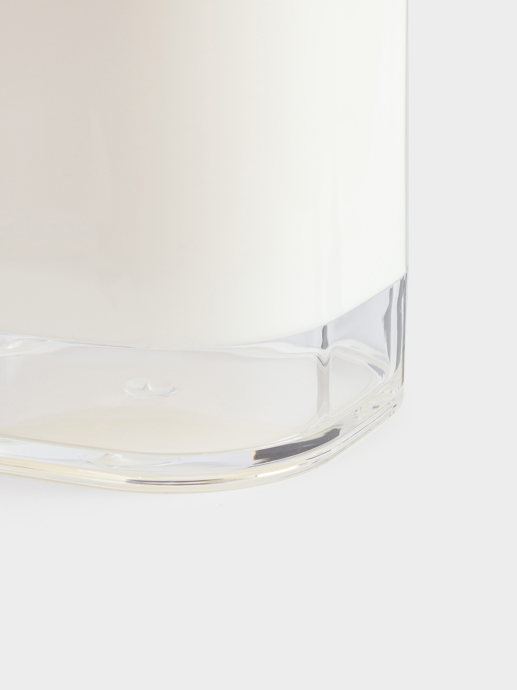 Bathroom tumbler, 11 cm, plastic/acrylic, milky, Eleos, image-3