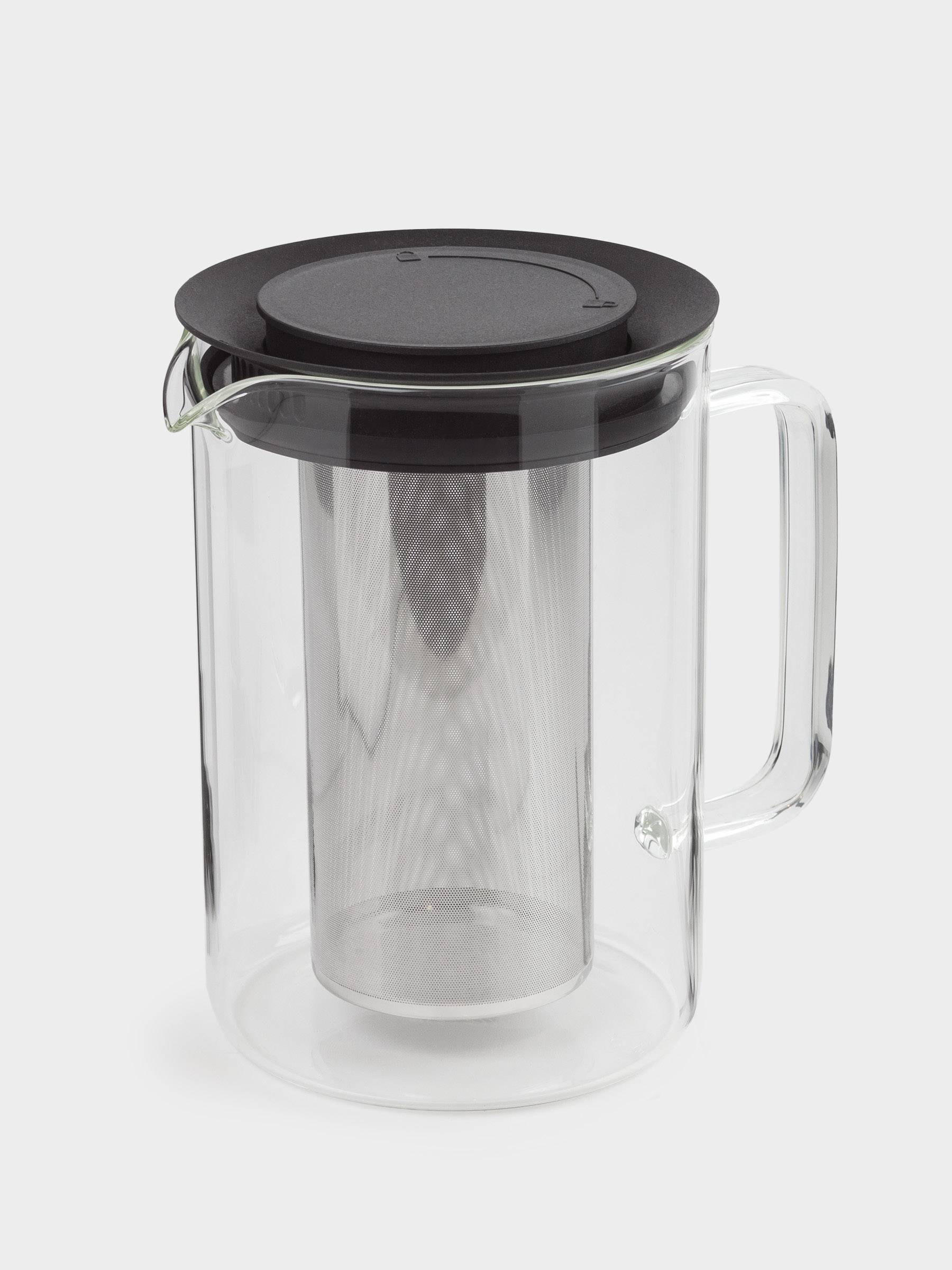 Teapot, 1.6 l, glass B / steel / plastic, Comfort, image-2