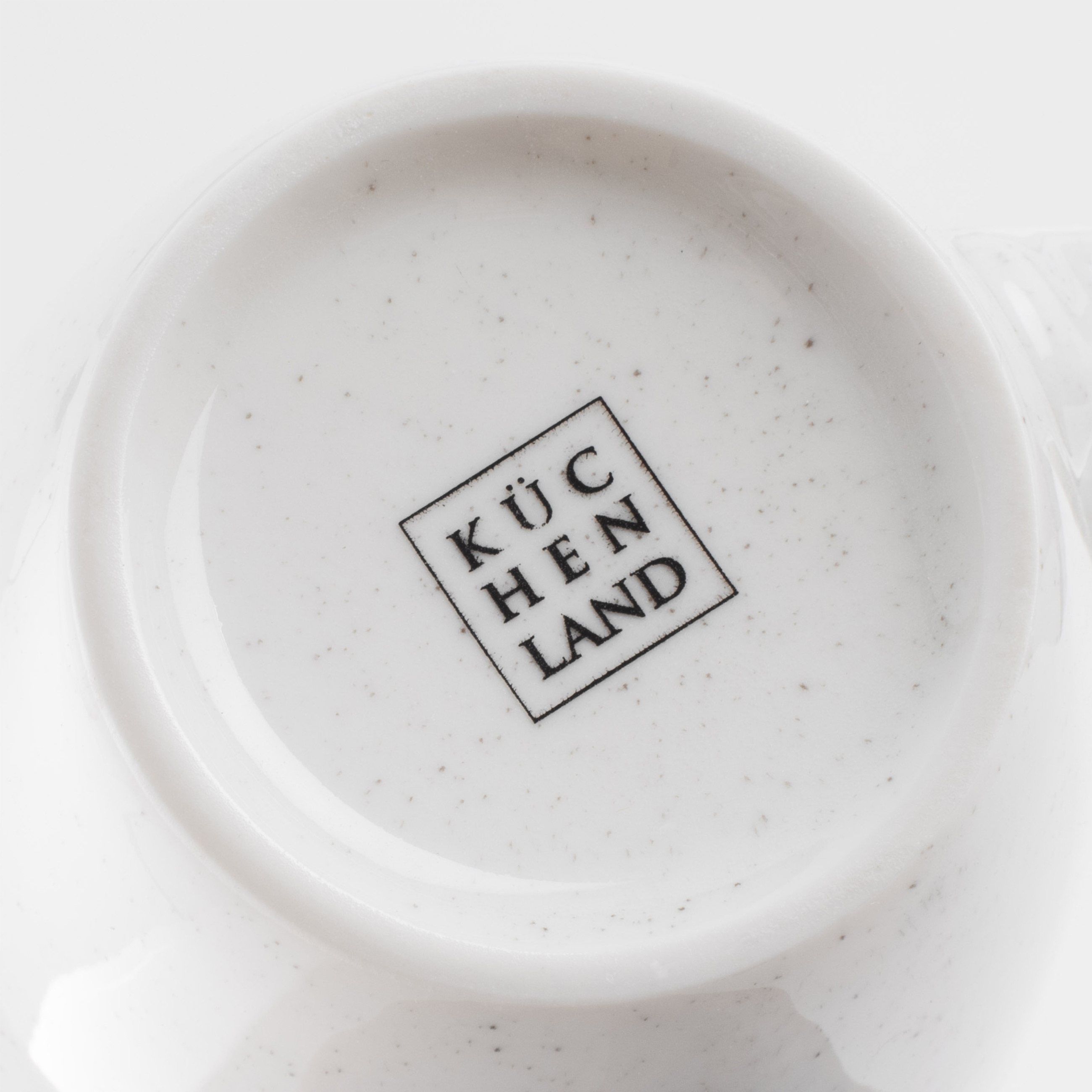 Mug, 350 ml, 2 pcs, porcelain P, milky, speckled, Latio