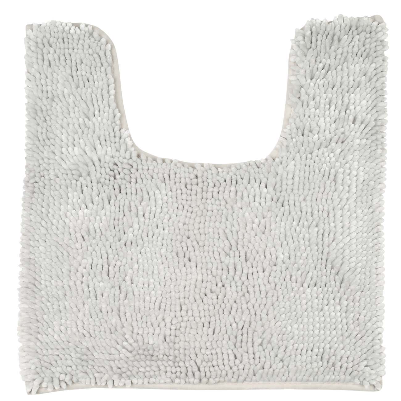 Bathroom mat, 50x80 / 50x50 cm, 2 pcs, Anti-slip, Polyester, Ecru, Fluffy, image-2