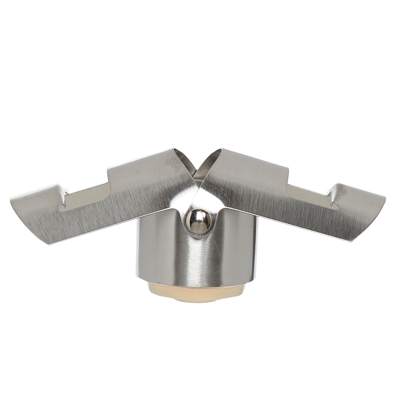 Champagne bottle stopper, 6 cm, metal, silver, Bar
