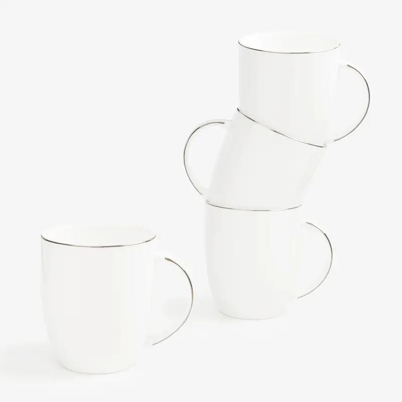 Mug, 400 ml, 4 pcs, porcelain F, Antarctica ,image-0