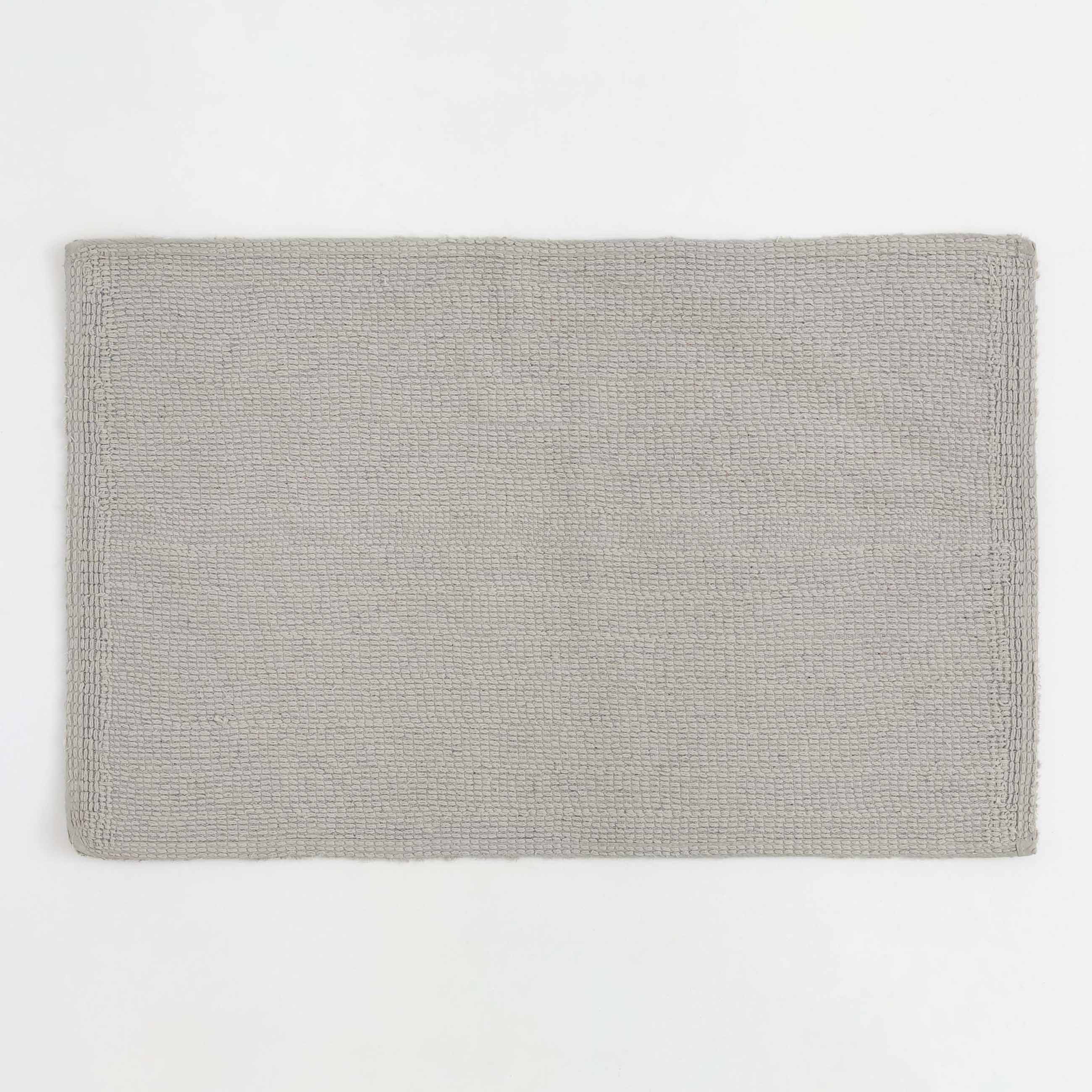Mat, 50x80 cm, cotton, grey, Cottony, image-1
