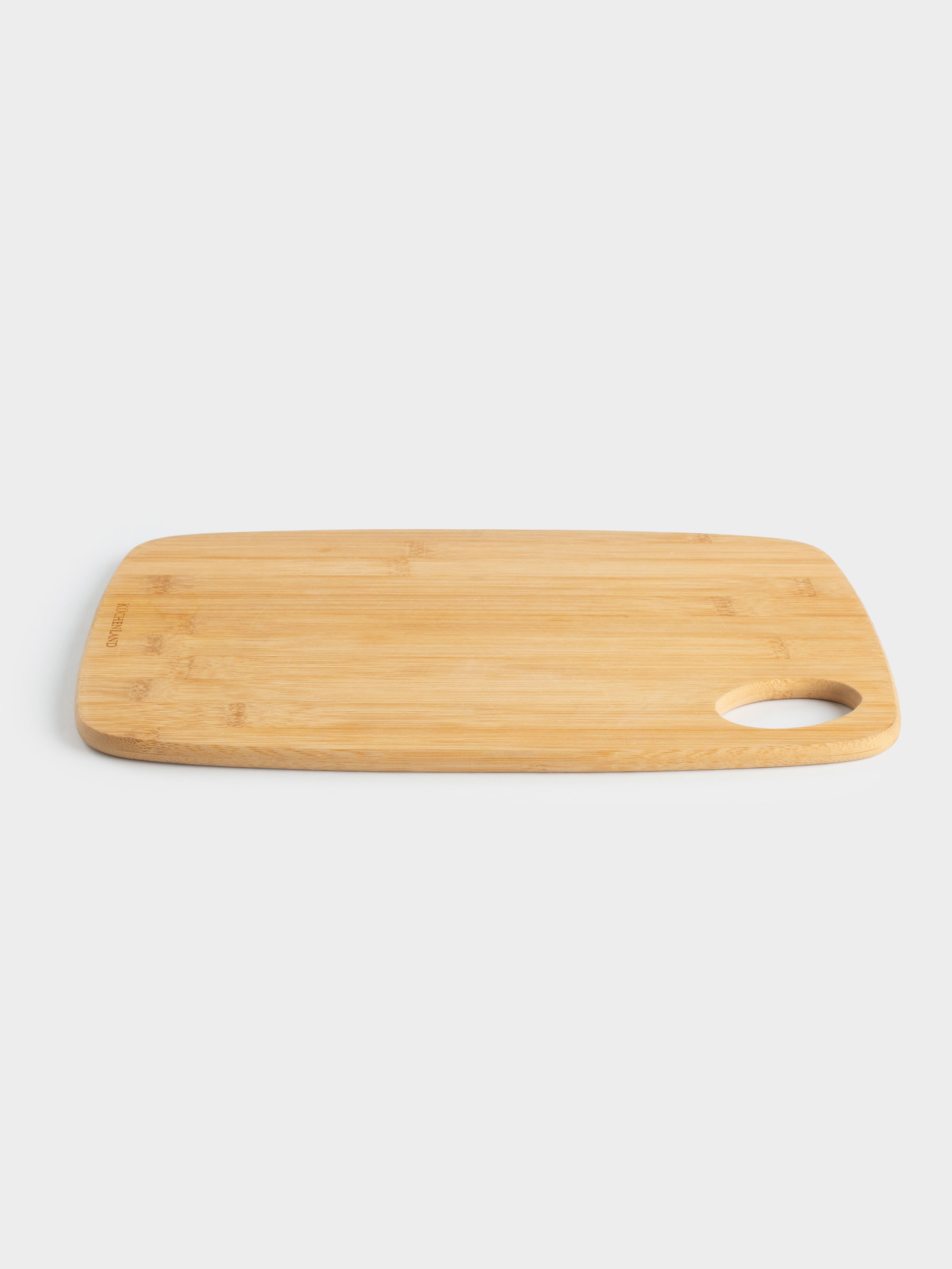 Cutting board, 35х25 cm, rectangular, rounded, bamboo, Bamboo, image-4