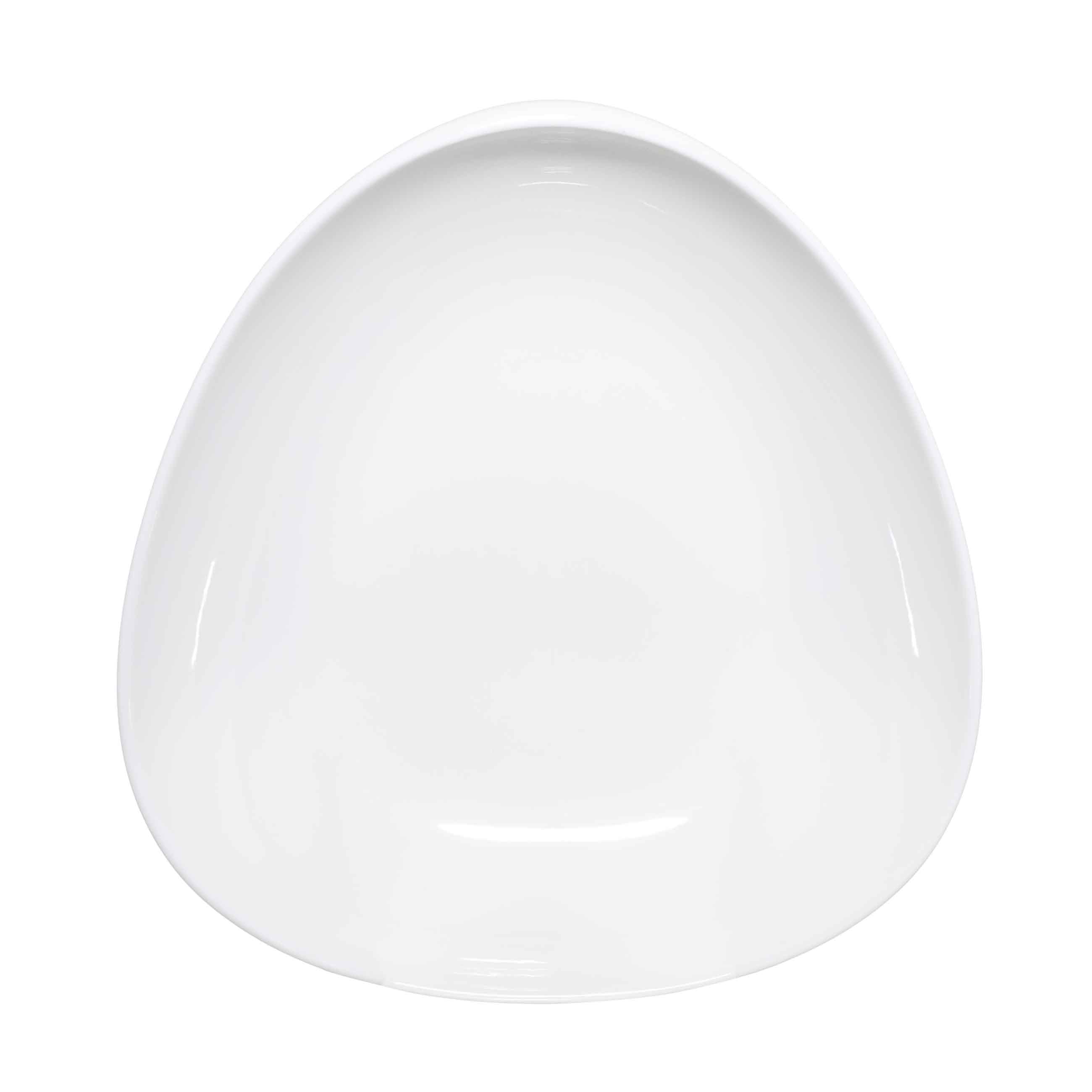 Soup plate, 22x5 cm, porcelain P, white, Synergy