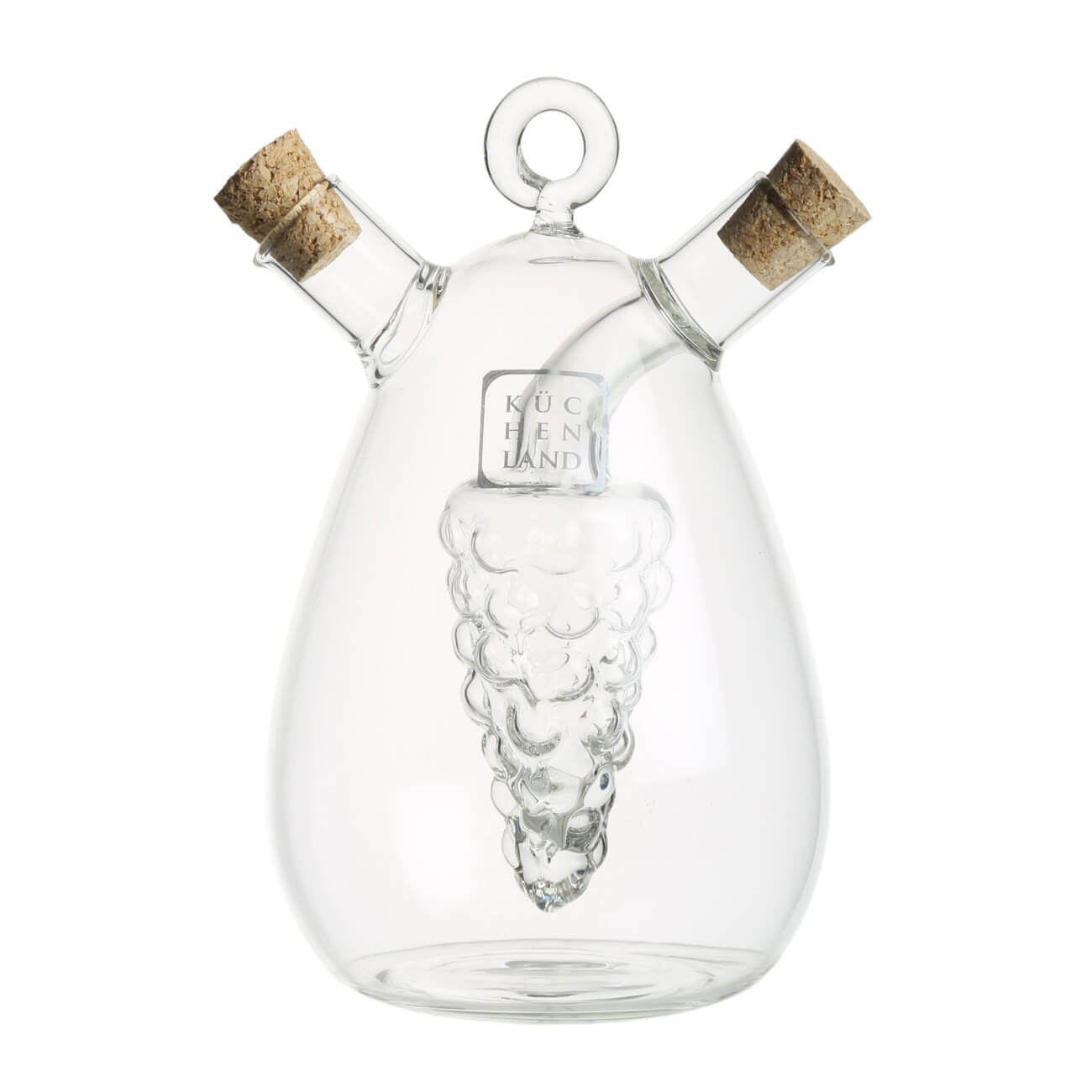 Oil and vinegar container, 400/35 ml, used glass, Comfort Shape