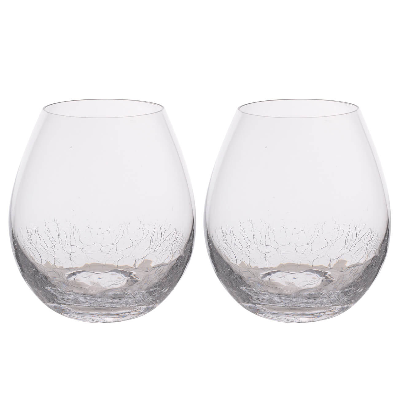 Glass, 11 cm, 450 ml, 2 pcs, glass, Ice