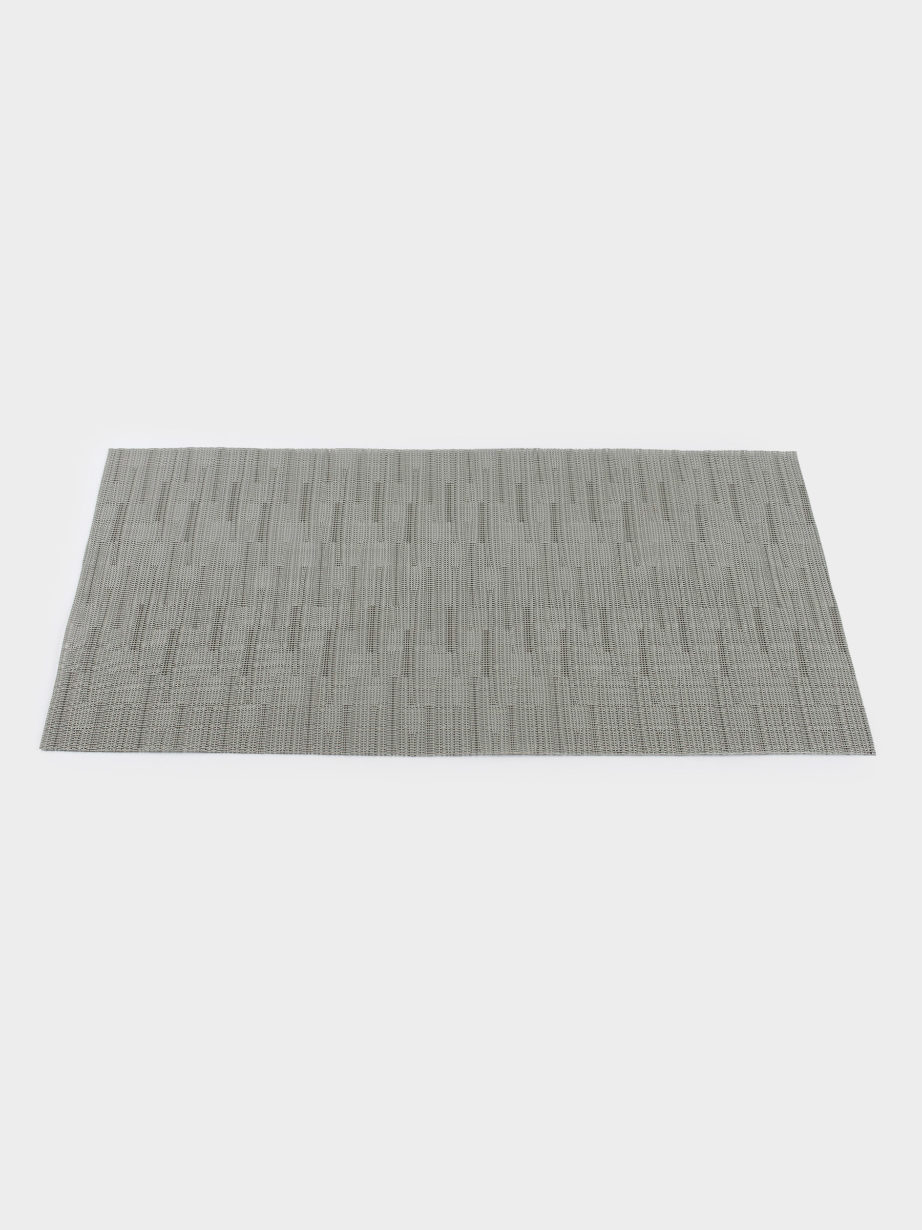 Placemat, 30x45 cm, PVC / polyester, rectangular, grey-blue, Strokes, Solid, image-1
