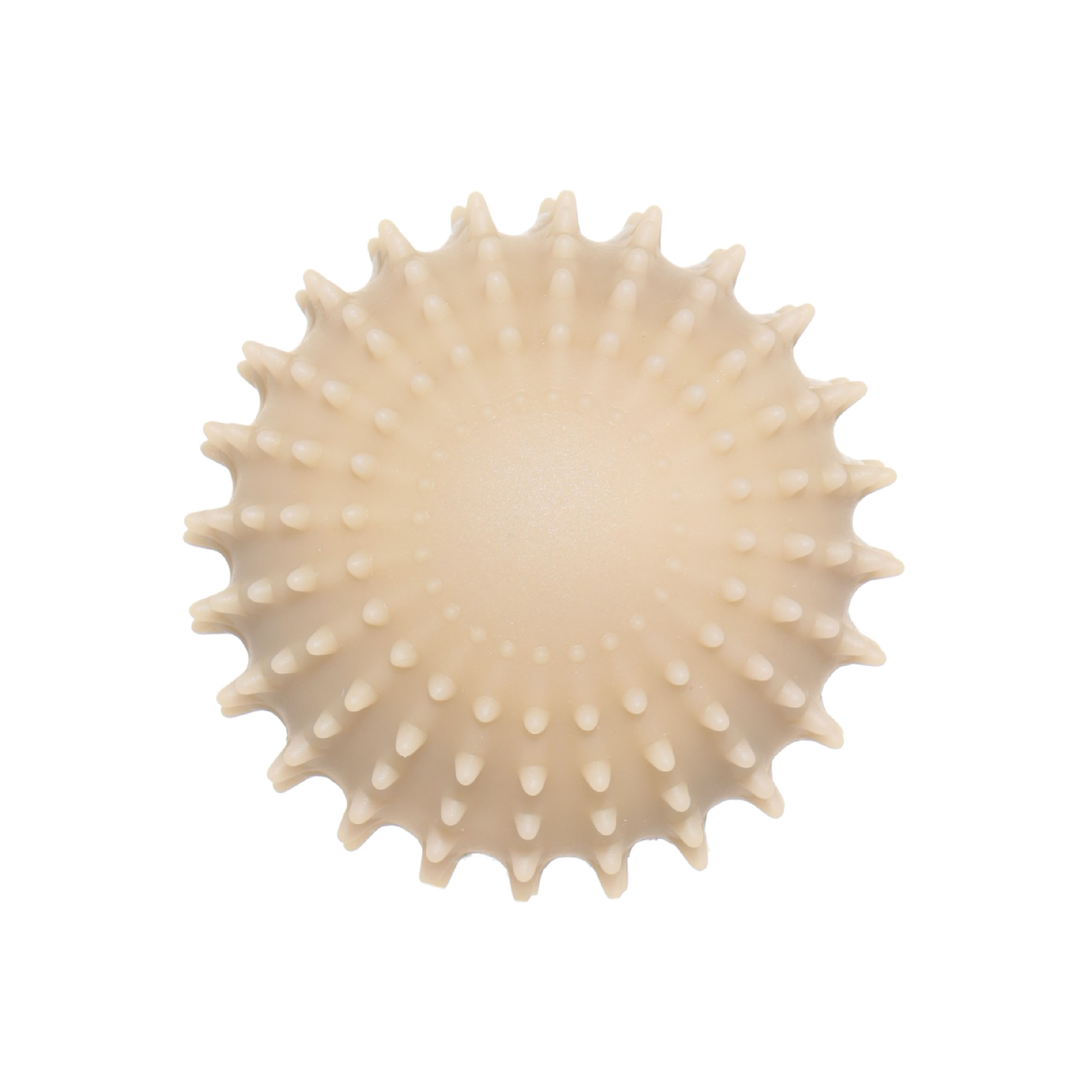 Washing ball, 6 cm, 4 pcs, PVC, beige, Circle, Washing ball