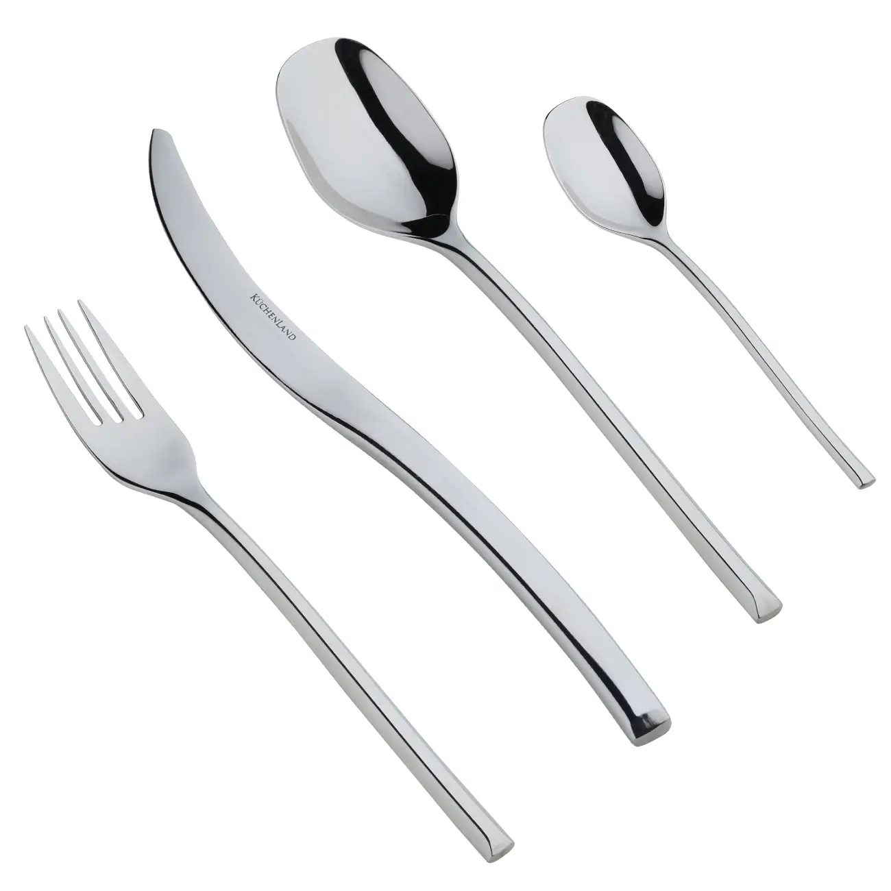 Kitchenware, 6 pers, 24 pcs, steel, New York City, image-0
