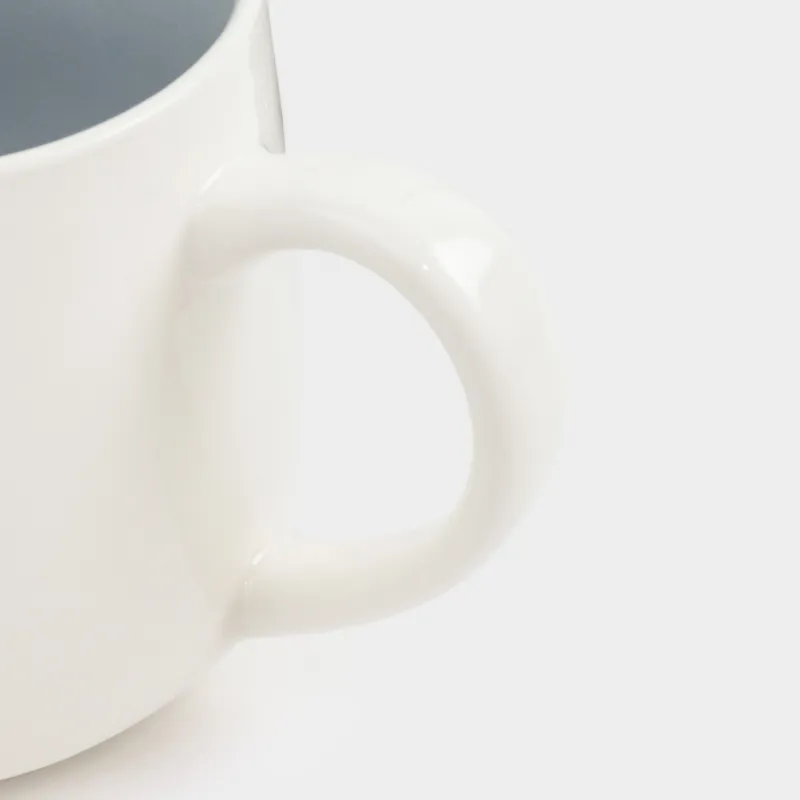 Children's mug room, 360 ml, porcelain P, white-gray, kitten, friend, image-2