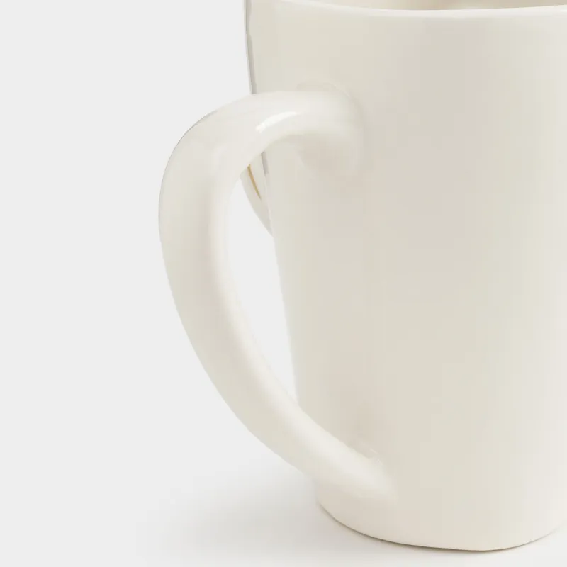 Mug, 500 ml, Ceramic, Woman with glasses, Girls, image-3