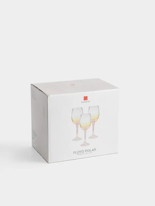 Red wine glass, 420 ml, 6 pcs, glass, mother of pearl, Floyd polar, image-6