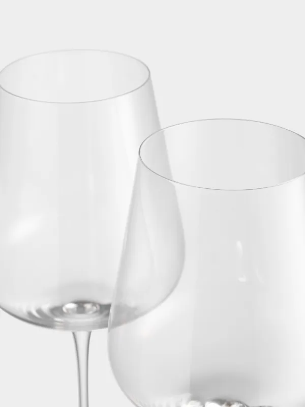 Red wine glass, 650 ml, 2 pcs, crystal glass, Ferentino, image-2