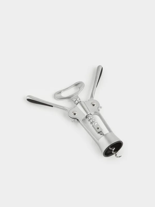 Lever corkscrew, 19 cm, metal / plastic, Start, image-3