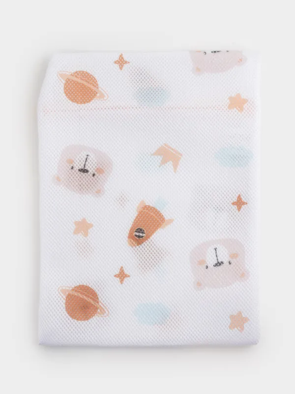 Washing bag for children's clothes, 30x40 cm, polyester, Bears, Safety Bear, image-1